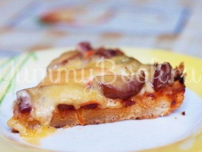 Рецепт пиццы 10 минут