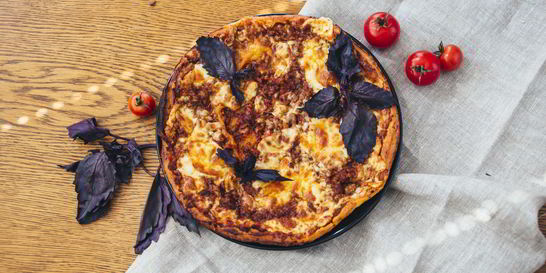 Пицца болоньезе