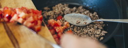 пицца болоньезе. Шаг 3