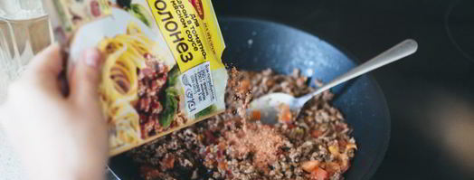 пицца болоньезе. Шаг 4