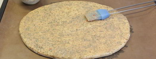 пицца быстрая из замороженного теста. Шаг 4