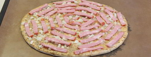 пицца быстрая из замороженного теста. Шаг 6