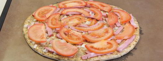 пицца быстрая из замороженного теста. Шаг 7