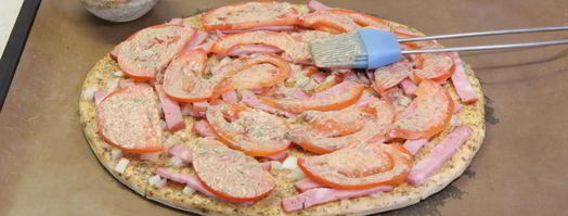 пицца быстрая из замороженного теста. Шаг 8