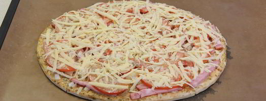 пицца быстрая из замороженного теста. Шаг 9