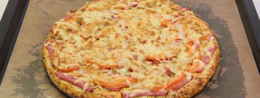 пицца быстрая из замороженного теста. Шаг 10