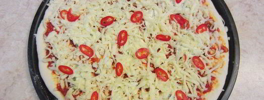 пицца четыре сыра. Шаг 28