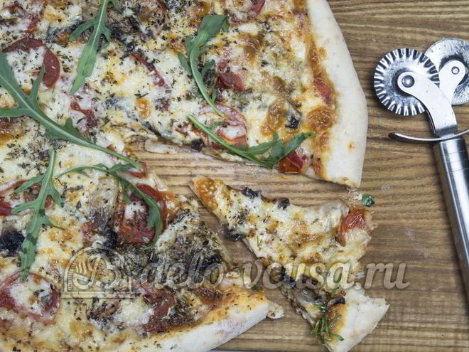 Рецепт пиццы фунги