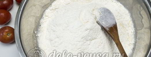 пицца фунги. Шаг 2