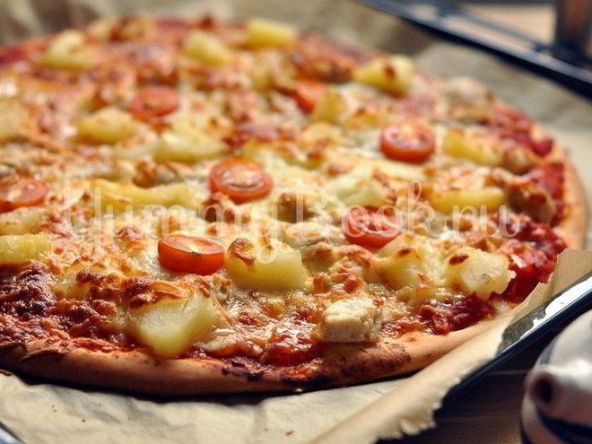 Рецепт пиццы гавайской