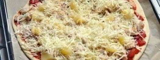 пицца гавайская. Шаг 8