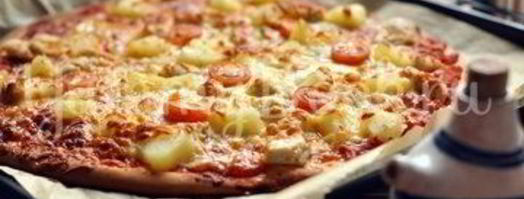 пицца гавайская. Шаг 9