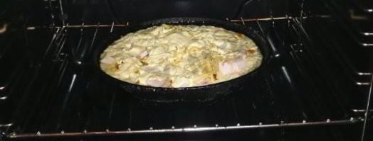 пицца из кабачков в духовке с сыром. Шаг 13