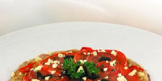 Пицца из спагетти