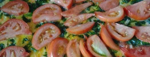 пицца из тыквы с курицей. Шаг 6