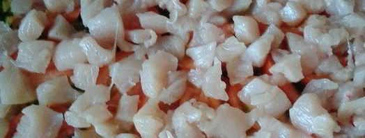 пицца из тыквы с курицей. Шаг 7