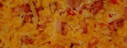 пицца из тыквы с курицей. Шаг 8