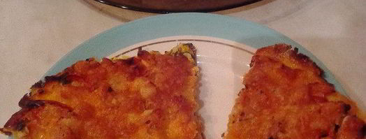 пицца из тыквы с курицей. Шаг 9