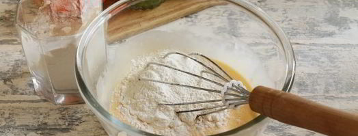 пицца из жидкого теста на майонезе. Шаг 7