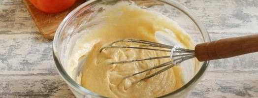 пицца из жидкого теста на майонезе. Шаг 8