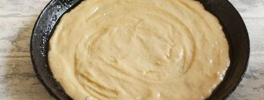 пицца из жидкого теста на майонезе. Шаг 9