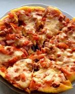 Пицца Минутка на сковороде быстрая и простая