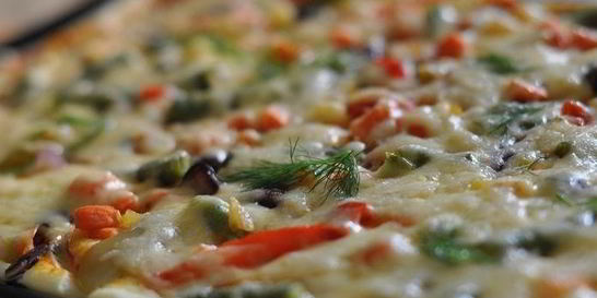 Пицца Минутка в духовке