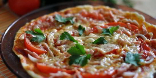 Пицца Минутка в микроволновой печи