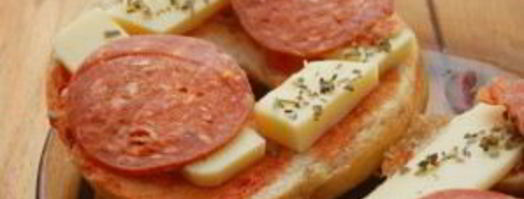 пицца на батоне. Шаг 4