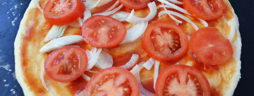 пицца на дрожжевом тесте. Шаг 5