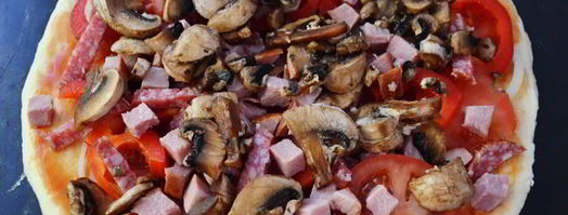 пицца на дрожжевом тесте. Шаг 6