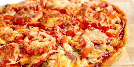 Пицца на кефире