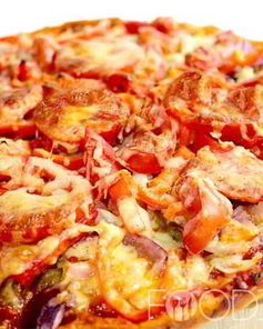 Пицца на кефире