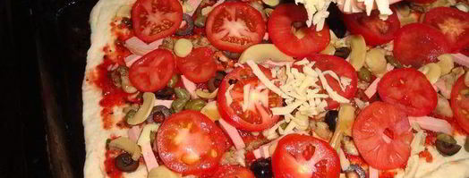 пицца на манке. Шаг 4