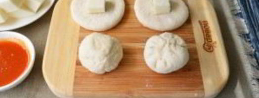 пицца на шариках из теста. Шаг 2