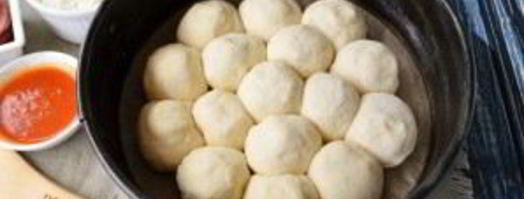 пицца на шариках из теста. Шаг 3