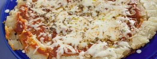 пицца на сковороде без муки. Шаг 15