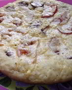 Пицца на сковороде без сметаны