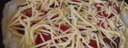 пицца на сковороде без сметаны. Шаг 3