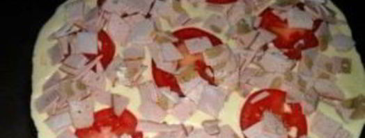 пицца на сковороде с сыром. Шаг 2