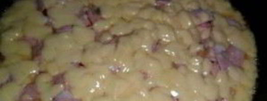 пицца на сковороде с сыром. Шаг 4