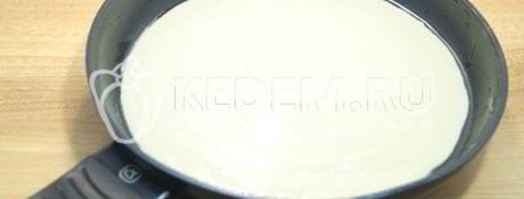 пицца на сковороде за 5 минут. Шаг 6