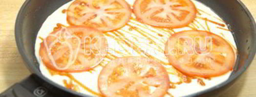 пицца на сковороде за 5 минут. Шаг 8