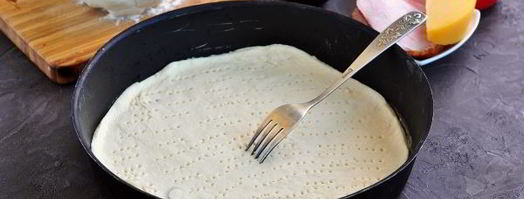 пицца на слоено-дрожжевом тесте. Шаг 5