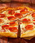 Пицца Пепперони на дрожжевом тесте