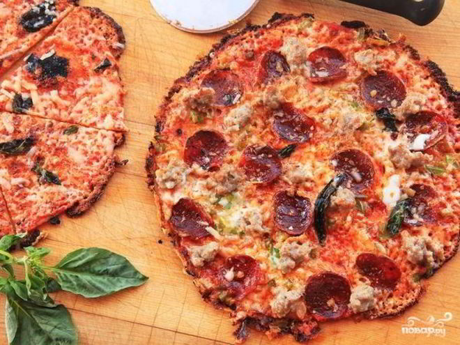 Рецепт пиццы пятиминутка