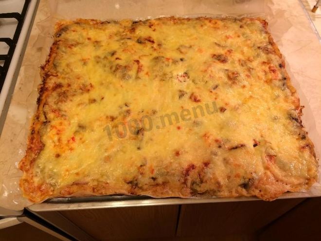 Рецепт пиццы русланы