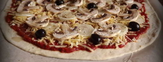 пицца с грибами. Шаг 7