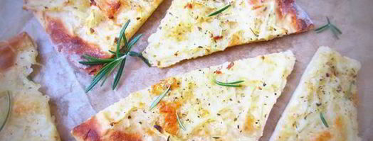 пицца с картофелем и пряными травками. Шаг 3