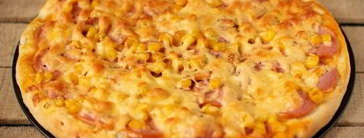 пицца с кукурузой на тесте без дрожжей. Шаг 7